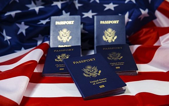 A U.S. passport is a symbol of U.S. citizenship A U.S. passport is a symbol of U.S. citizenship