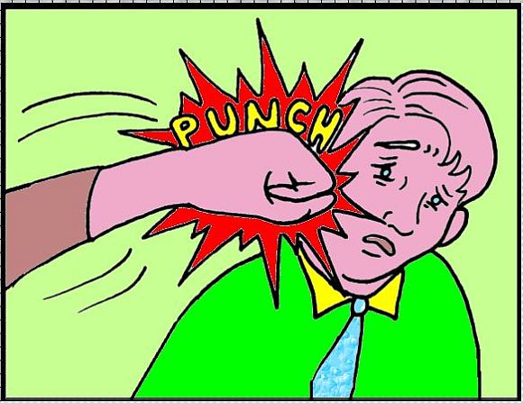 Conservative students get punched in the face on campus Conservative students get punched in the face on campus