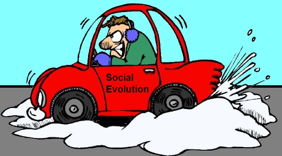 You can see why evolution is spinning its wheels�degenerate, regressive forces are no longer being challenged by the wisdom of the Renaissance and the Enlightenment, so a New Middle Ages full of pain, suffering, ignorance and poverty may be our fate