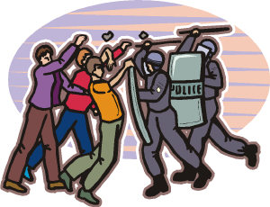 The first appearance of modern totalitarianism in the Western world wasn't in Italy or Germany. It was in the United States of America in the early 1900s. Political prisoners by the thousands were harassed, beaten. spied upon, and thrown in jail simply for expressing private opinions